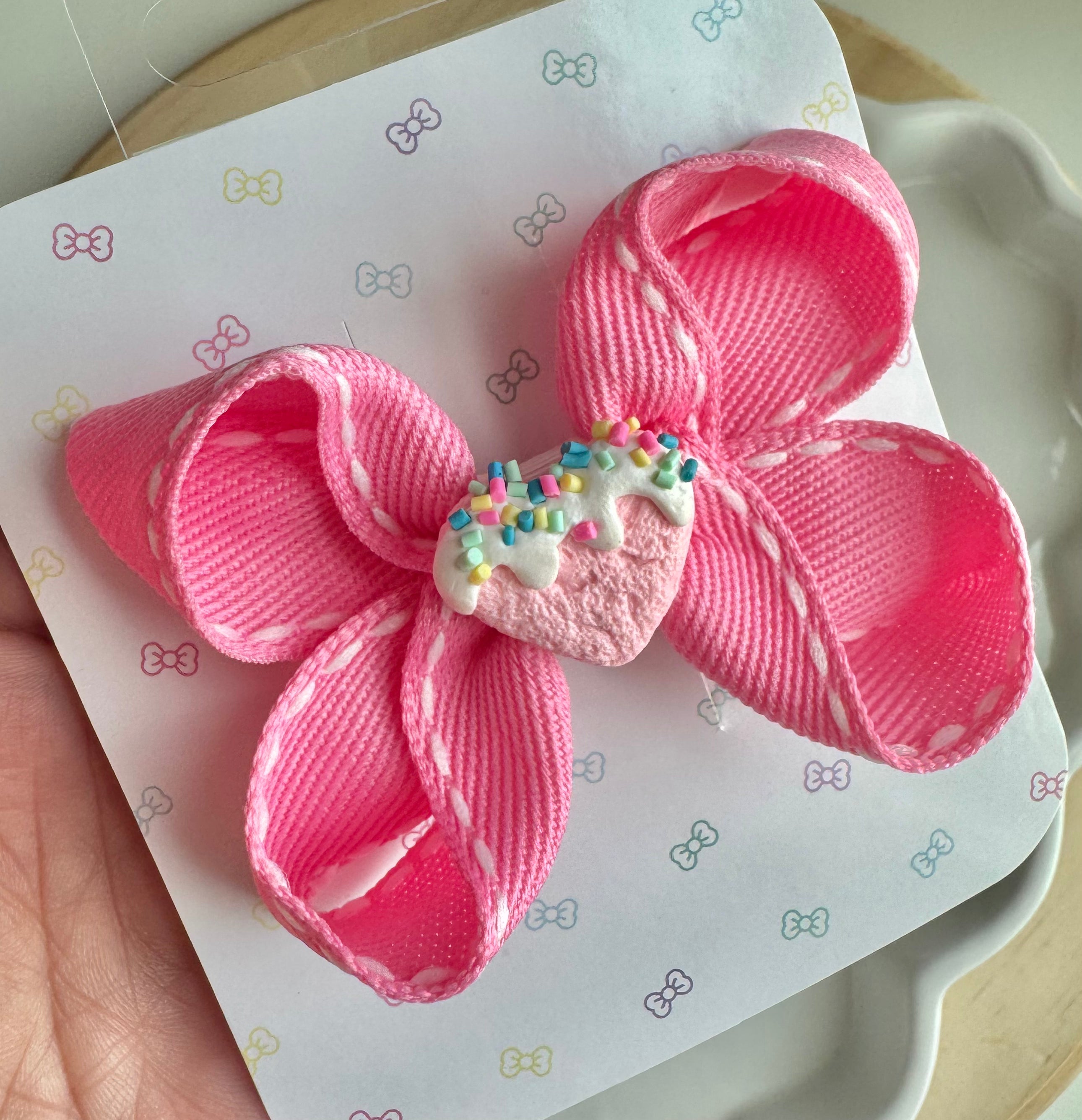 Pink Candy love bow