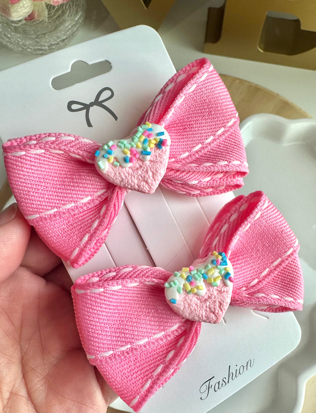 Pink Candy love bow