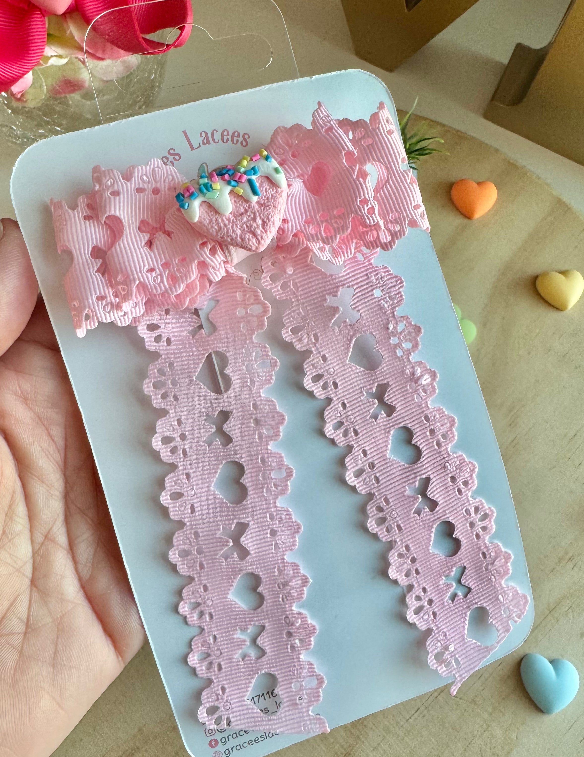 Pink Candy love bow