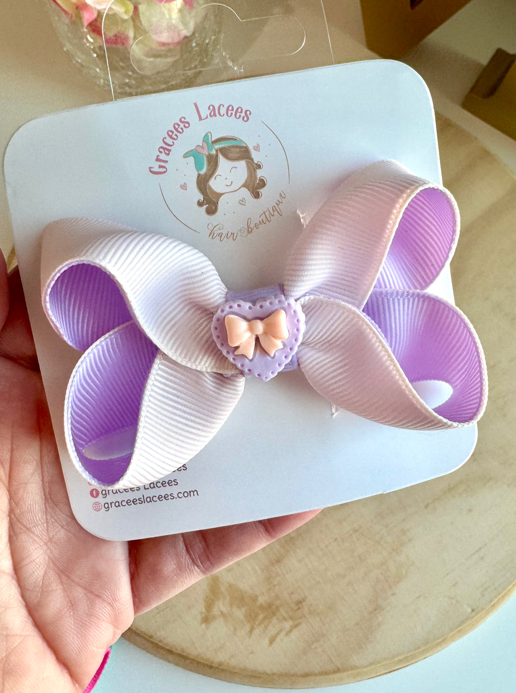 Sweetheart Hair bow