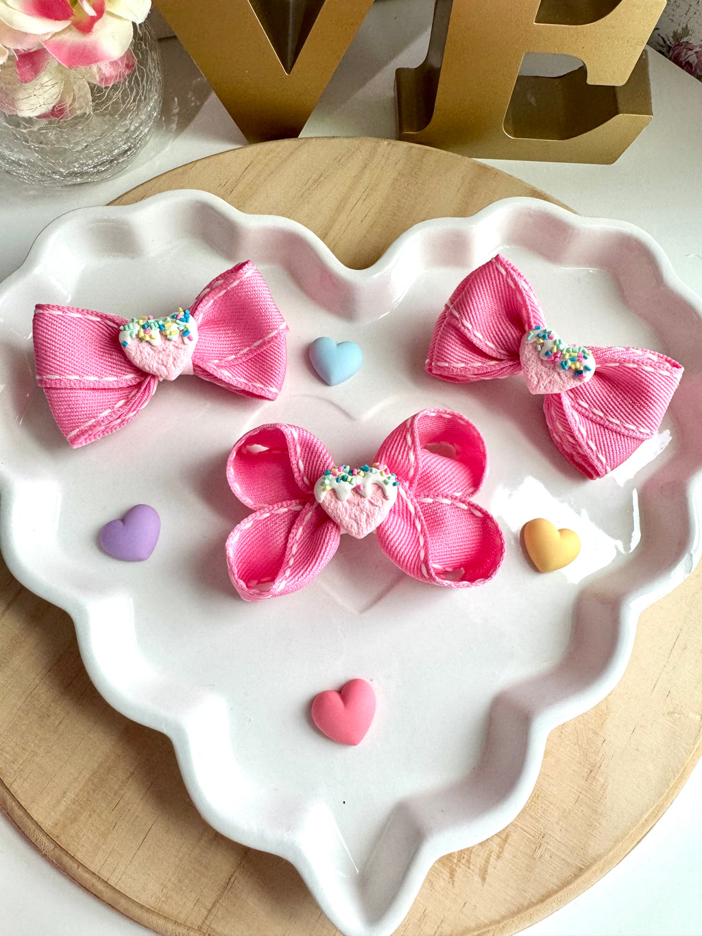 Pink Candy love bow