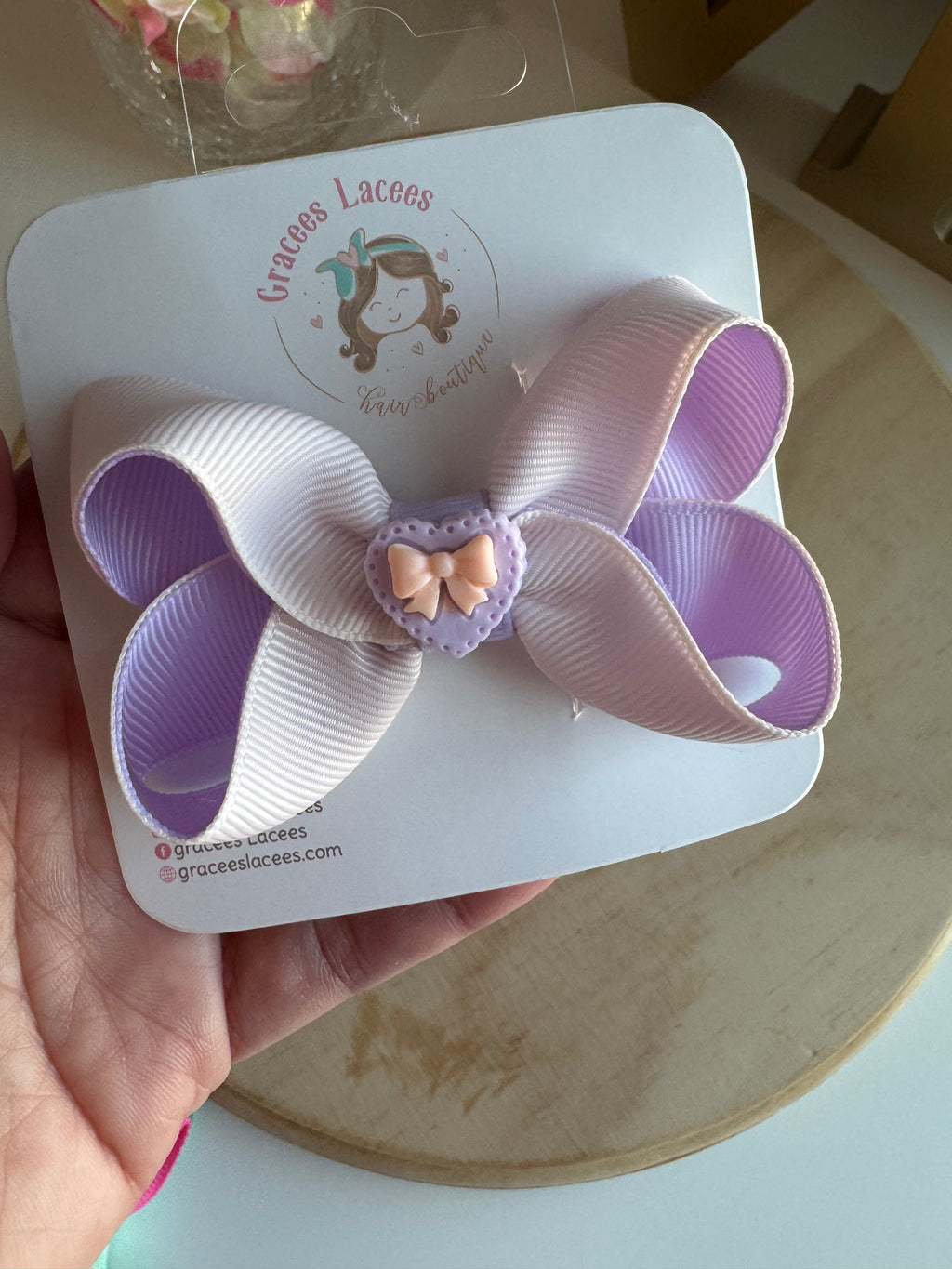 Sweetheart Hair bow