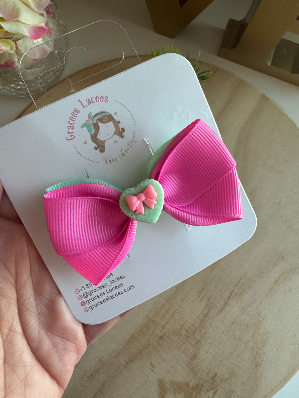 Sweetheart Hair bow